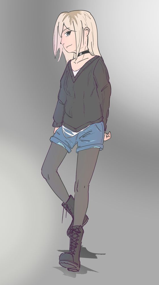 Momoka Kawagari from the anime Girls Band Cry