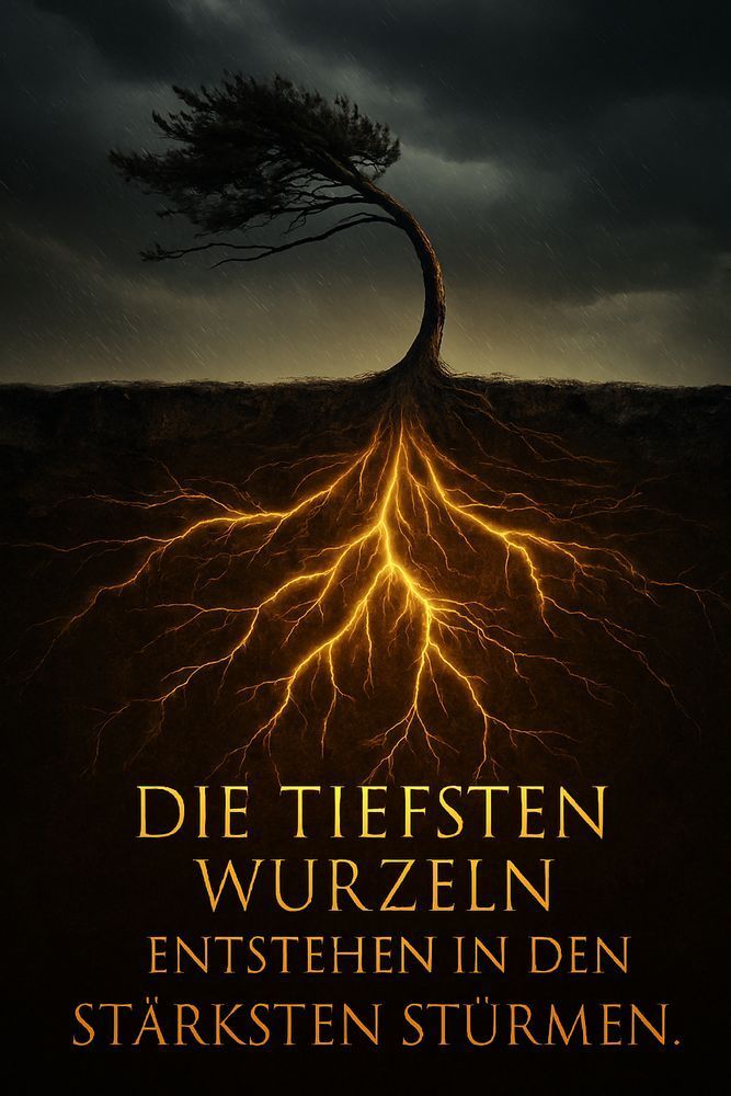 Zitat:
„Die tiefsten Wurzeln entstehen in den stärksten Stürmen.“ 