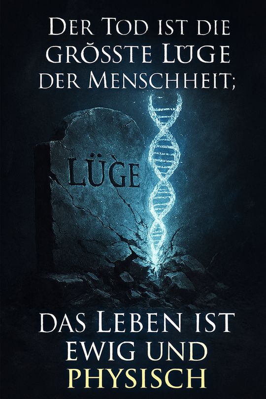 Zitat:
„Der Tod ist die größte Lüge der Menschheit; das Leben ist ewig und physisch.“