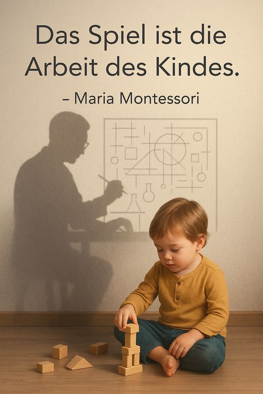 Zitat:
"Das Spiel ist die Arbeit des Kindes." – Maria Montessori