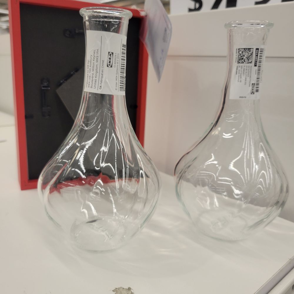 Vases at ikea