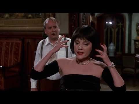 "Flames, on the side of my face" - Madeline Kahn goes off-script as Mrs. White in Clue (1985)
