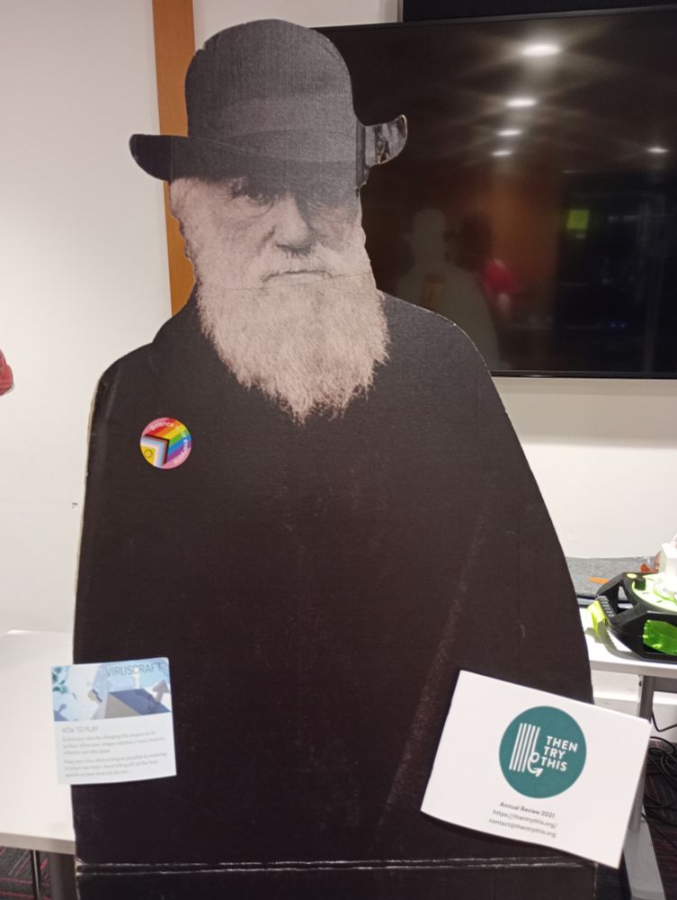 Charlie D cardboard cutout