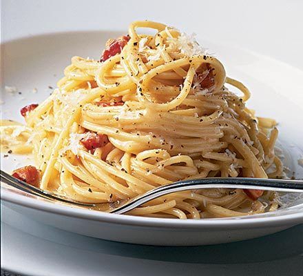 Spaghetti carbonara 