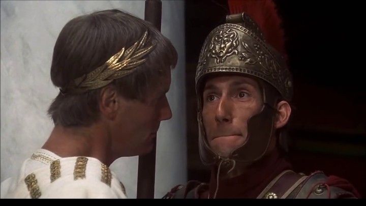 Life of Brian - Roman governor confronts centurion with the name of Biggus Dickus, who has a lisp.
