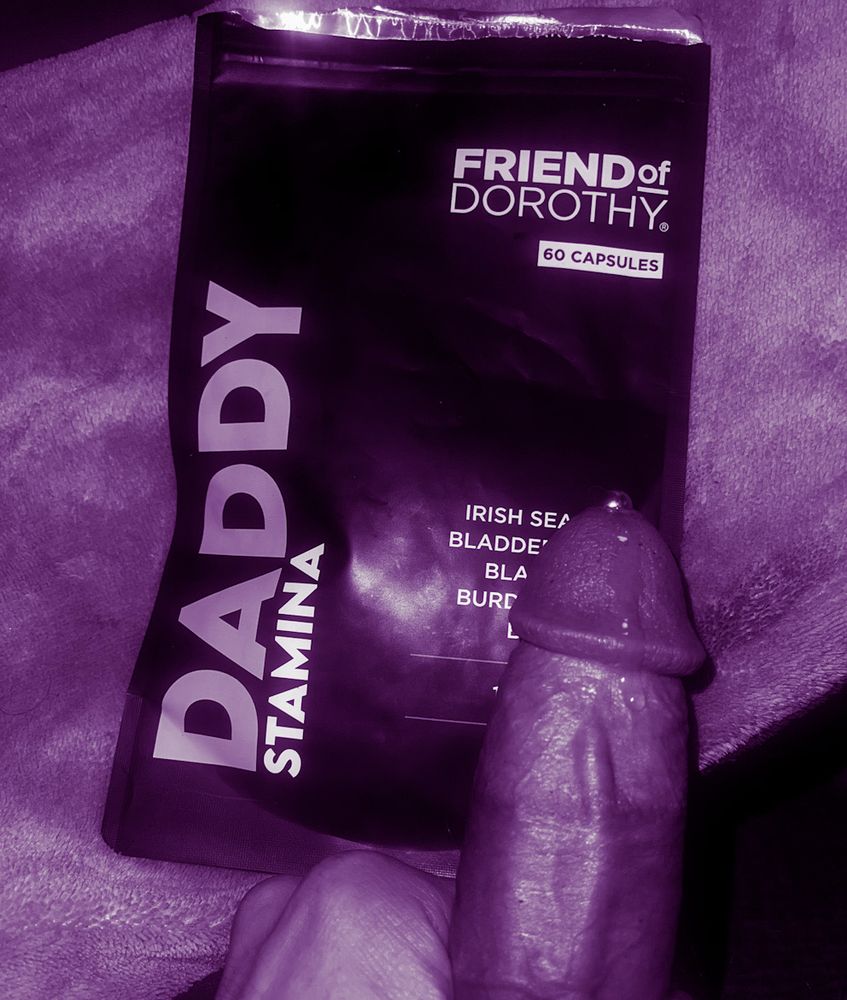 My hard dick leaking precum in front of a pouch of DADDY from Friend of Dorothy in a purple monotone

#NSFW #pierced #pierceddick #penis #piercedcock #pa #princealbert #papiercing #frenum #naked #dick #dickpiercings #cockpiercings #fkk #bate #bator #edge #edging #cock #bigdick #harddick #edgeallday  #fatcock #onyourknees #masturbating #masturbator #masturbators #masturbate #wanker #wanking #jerkingoff #jackingoff #boner #cock #dick #dong #stroking #SexPositivity #bigdickboy #hung #hairy #cut #NSFW #horny #StonerLife #GayVibes #FitGayStoner  #stoner #gaystoner #stonerbator #stonerboner #420 #DaddyOtterWolf #daddy #wolf #gaywolf #otter #StaminaSurprise 
#Stamina #DaddyWolfPack #pup #StaminaOverload #OtterWolf #otterwolfdaddy #daddy #areyouthirsty #precum #Leaking #leakingprecum #mcm #monday #monochromemonday #monotonemonday #purplemonotone #purple