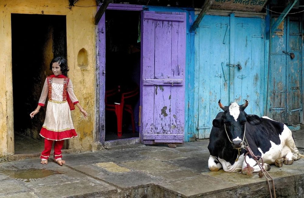 Street scene Pune India