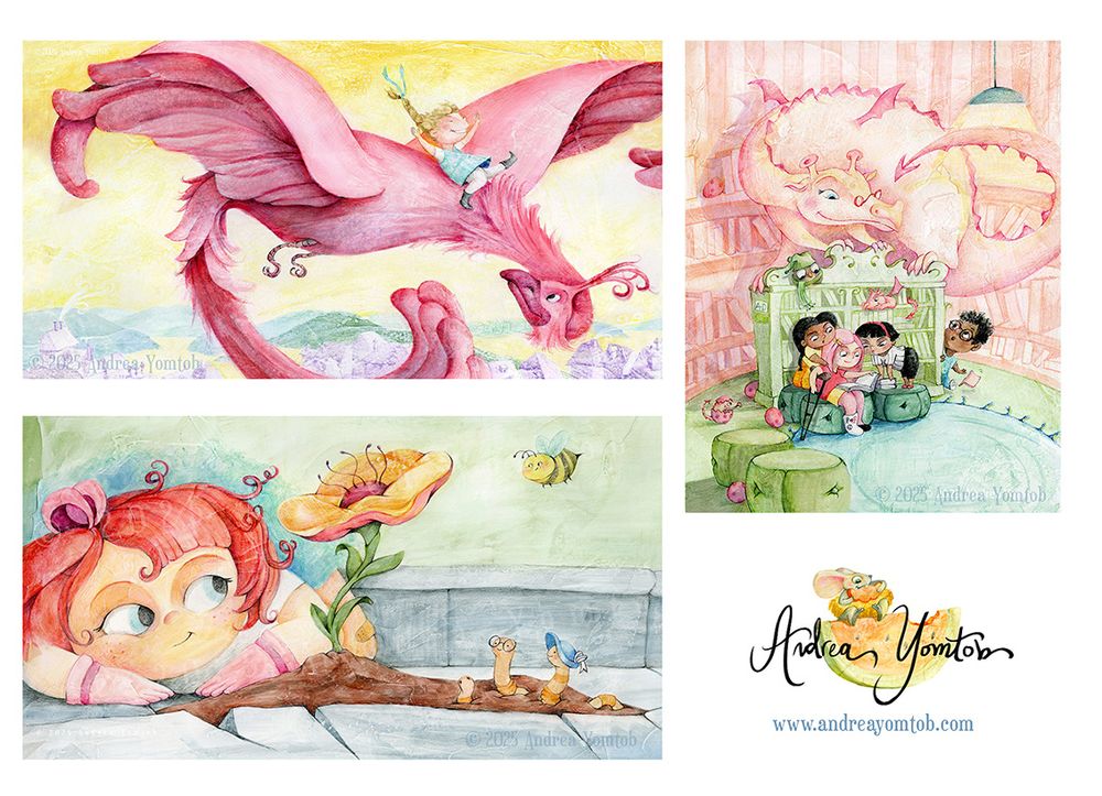 phoenix, dragon, kids, mythology