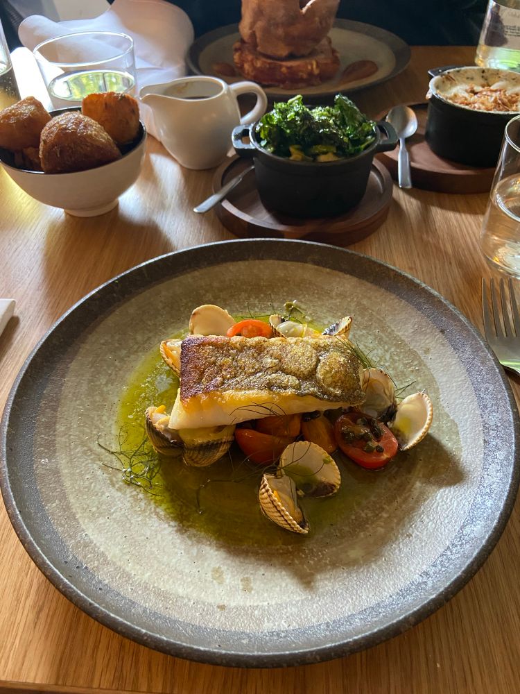 Cod, Tomatos and Cockles