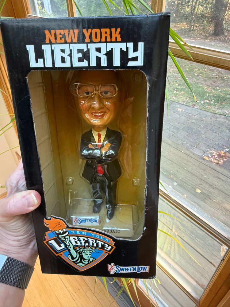 Richie Adubato bobblehead doll.