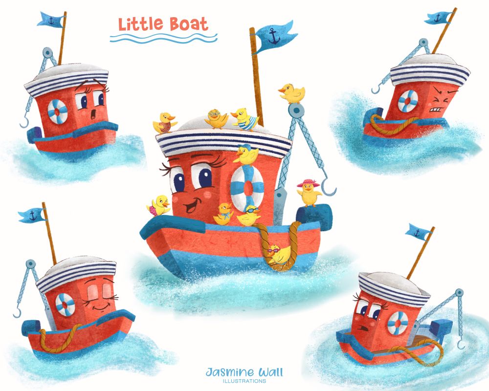 Little Boat emotions 
