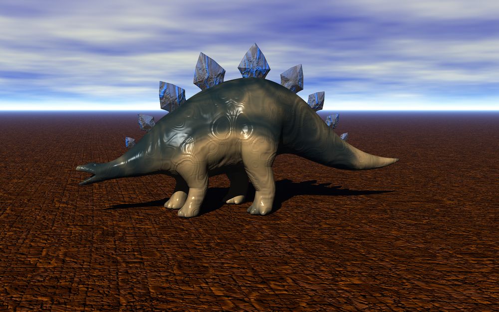 3d stegosaur thing