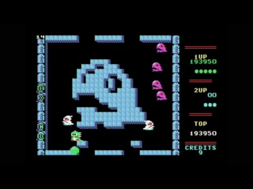 Bubble Bobble C64 Remastered - WIP 2  - New level graphics test