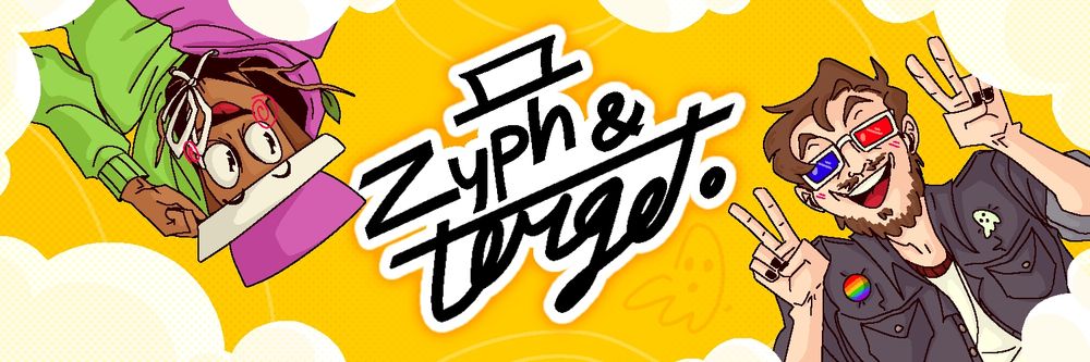 matching twitter sized banner, zyph & target logo taken from their signatures