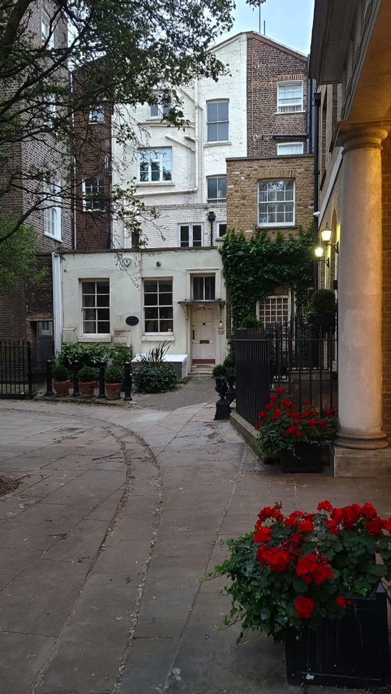 Corner by St. Mary's Church, palimpsest of 150 years of architecture.