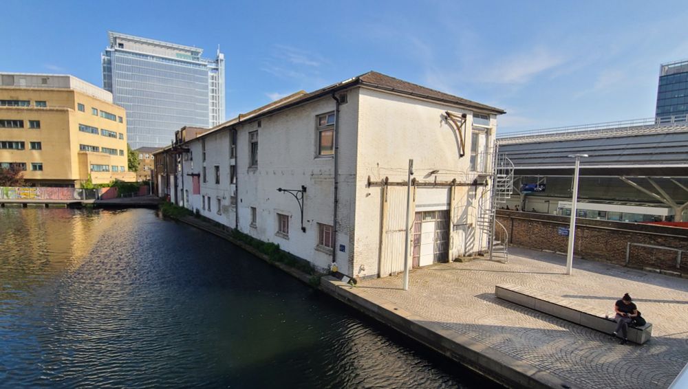Paddington Basin warehouse, Westminster, London