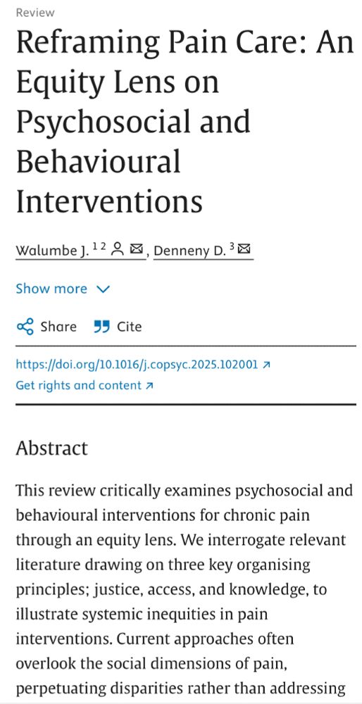 Screen shot of article title and part abstract of scientific paper 