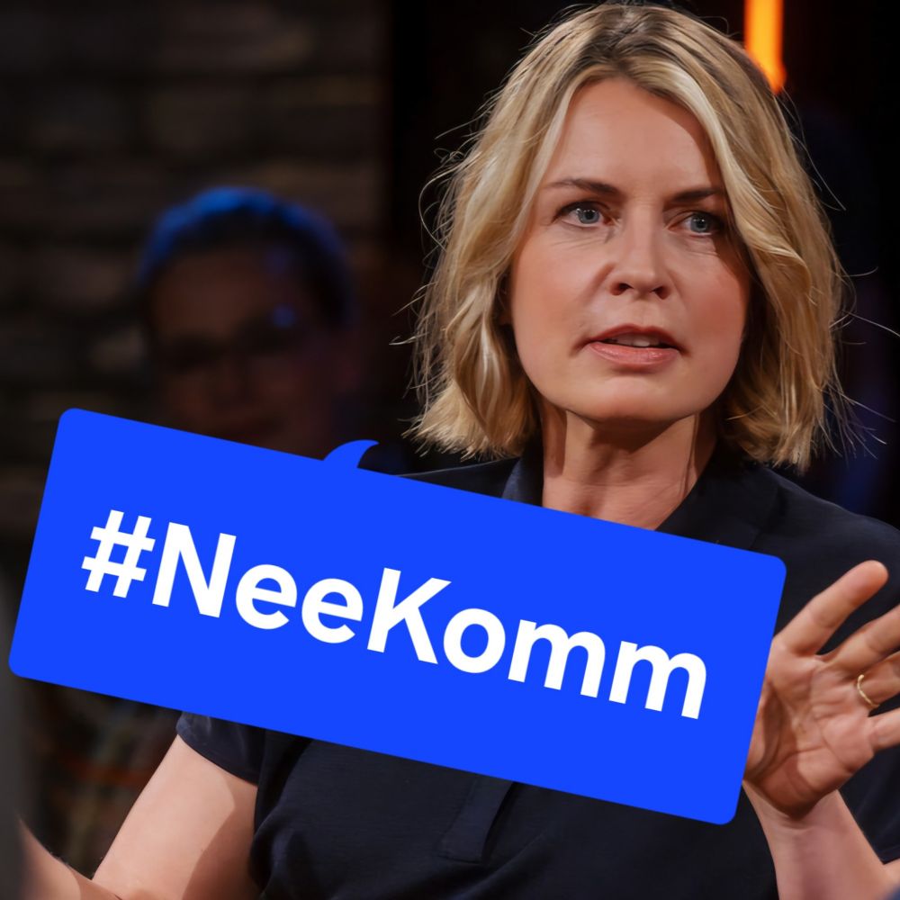 Jessy Wellmer:
#NeeKomm