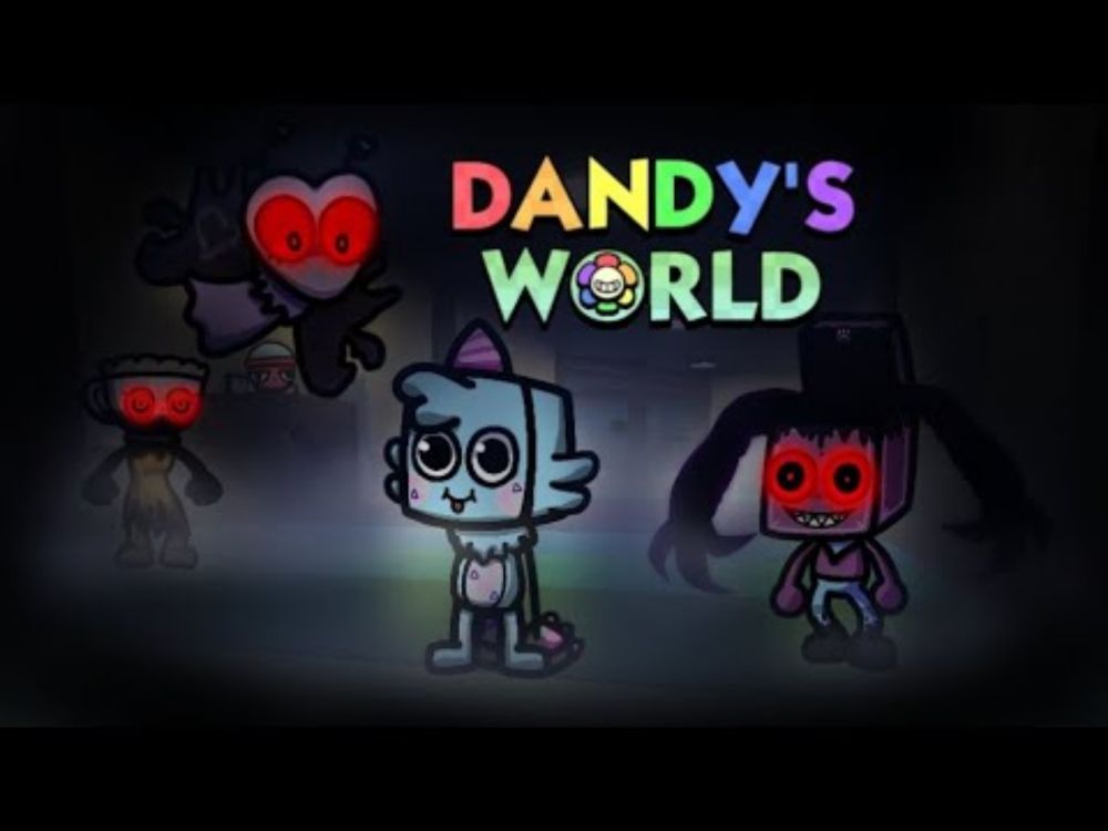 usei o poder das mões para sobreviver da nova update de dandy's world ( Dandy's world )