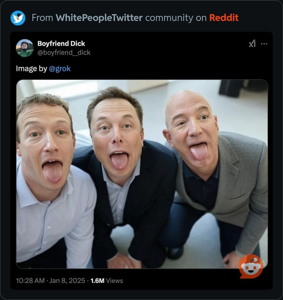 Tech bros doing what they do best