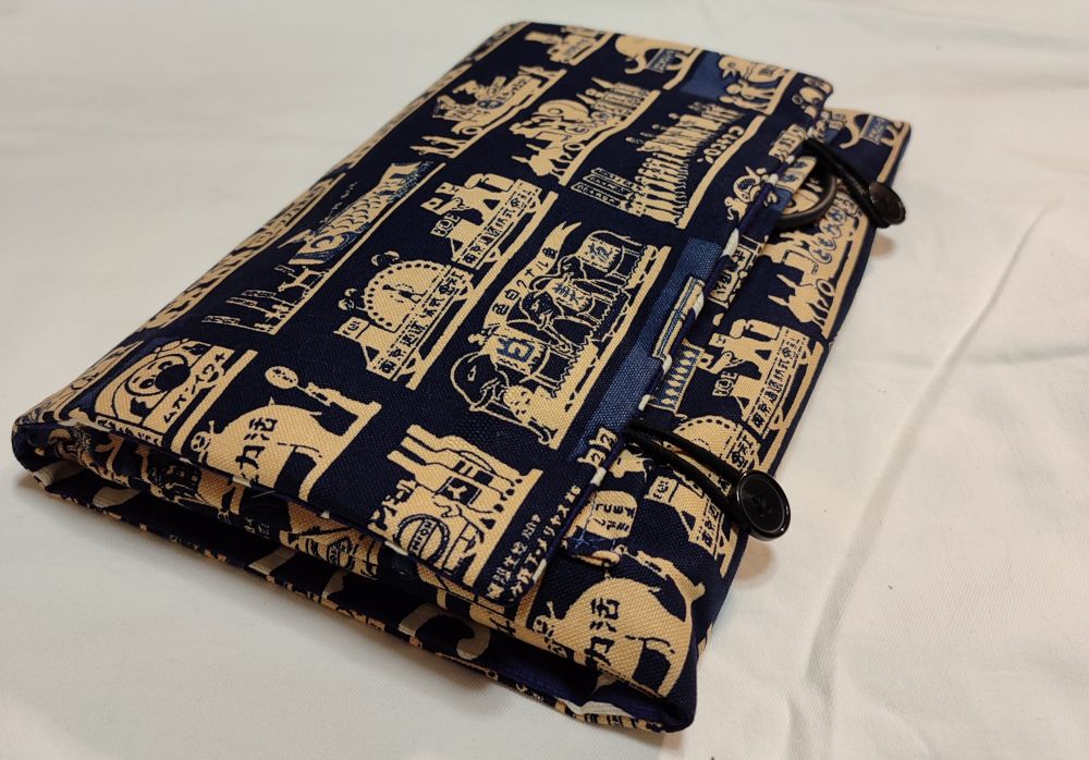 帆布でつくったバッグインバッグ