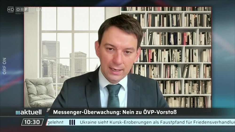 Experte zu Messanger-Überwachung - ORF III AKTUELL vom 14.08.2024