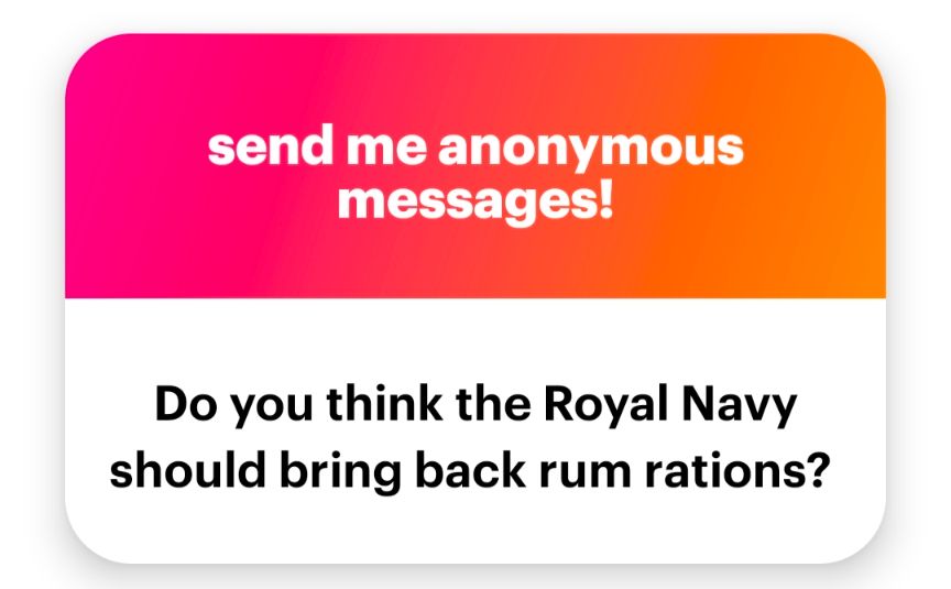 Do you think the Royal Navy should bring back rum rations?

Bold not to mention sodomy and the lash, tbh