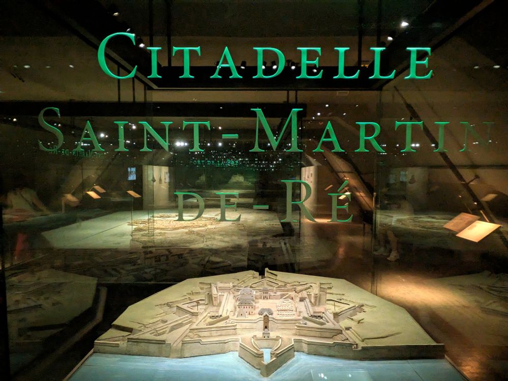 Citadelle Saint Martin De Re, no a works heritage site and then a massively defended port on a strategically essential island