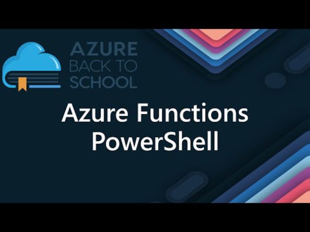 Azure Functions & PowerShell