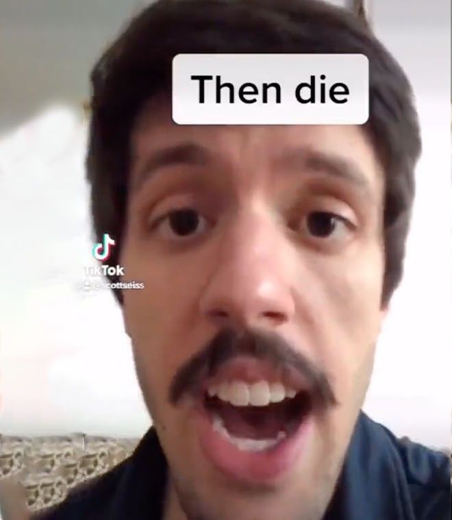 Scott Seiss saying "then die"
