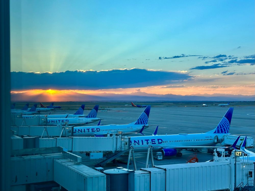 Denver sunset over a failed infrastructure 