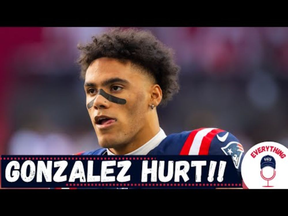 BREAKING: Christian Gonzalez Leaves Patriots Practice With Leg Injury