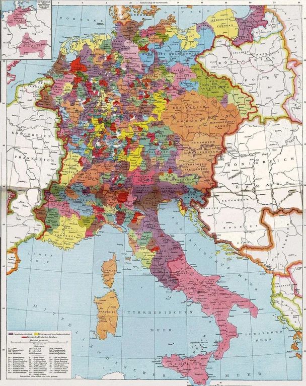 "holy" roman empire 1273