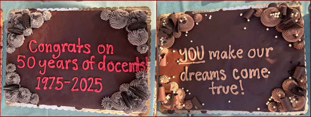 50th anniversary celebratory cakes!