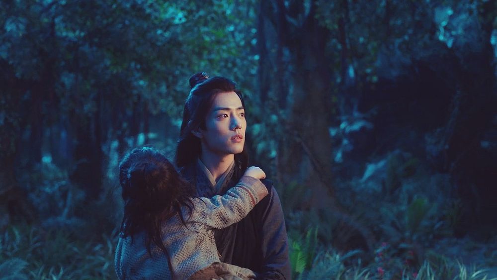A pic of Wei Wuxian, the Untamed c drama, the prettiest