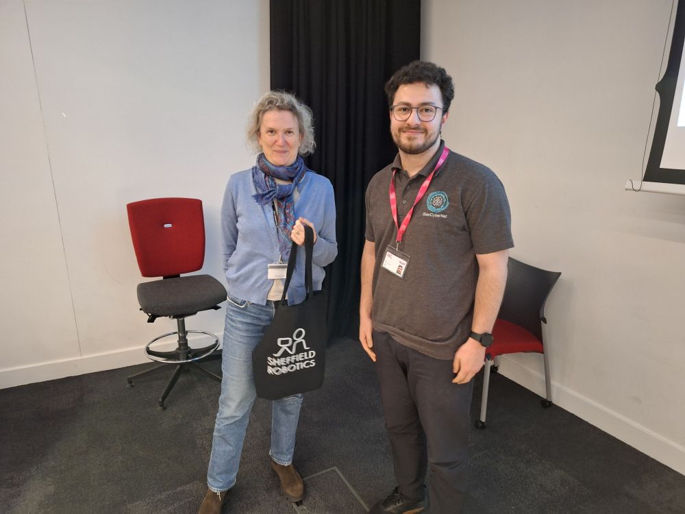 Best Innovation: Kavyan Zoughalian, Sheffield Hallam University
Title: Revolutionizing Healthcare with SAR: Secure, Private, and Transparent Robotic Solutions

