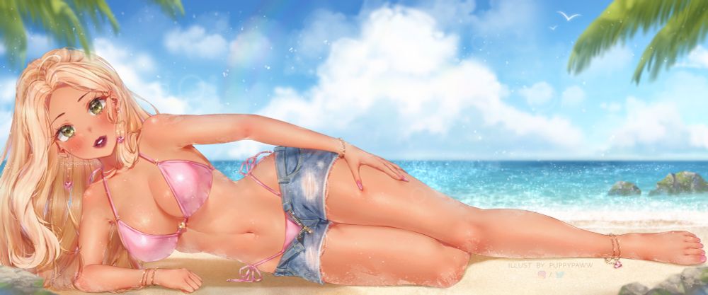 Commission for @ endearinaudio on X ♡ 