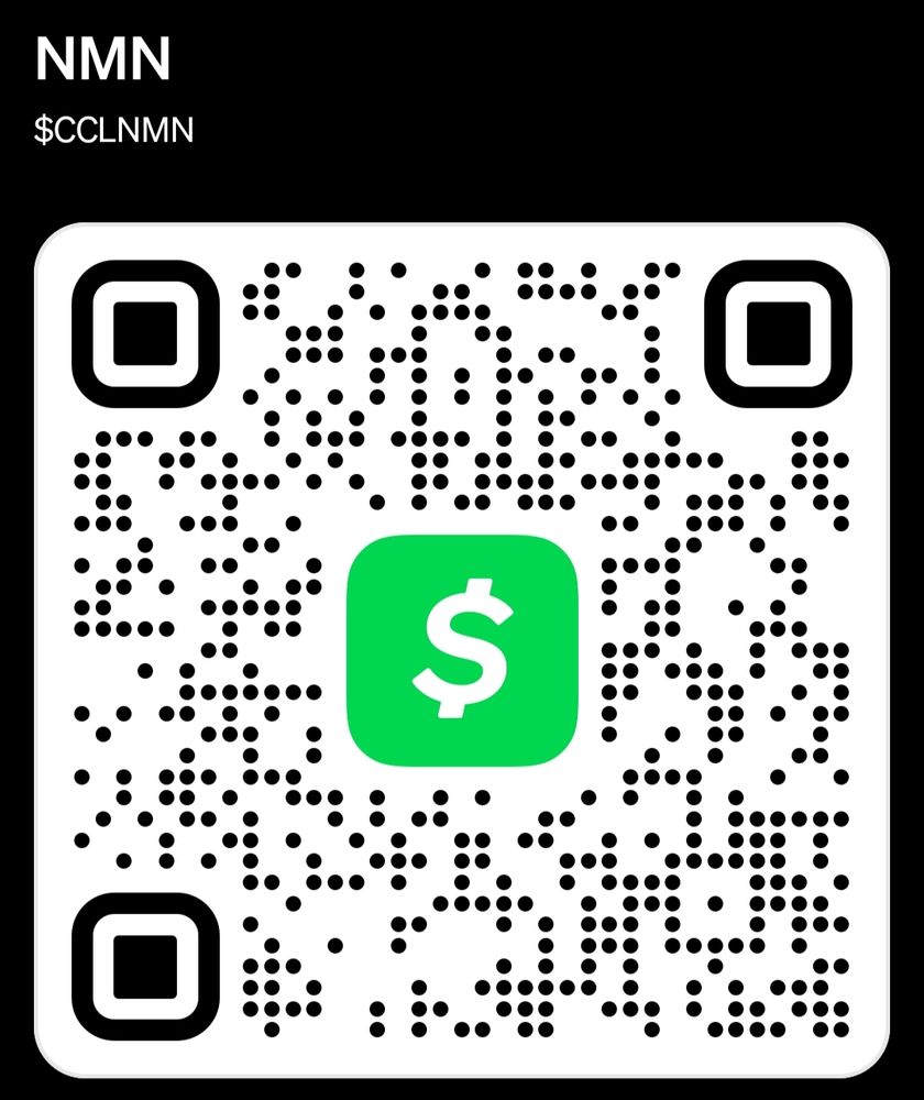My Cash app code $CCLNMN