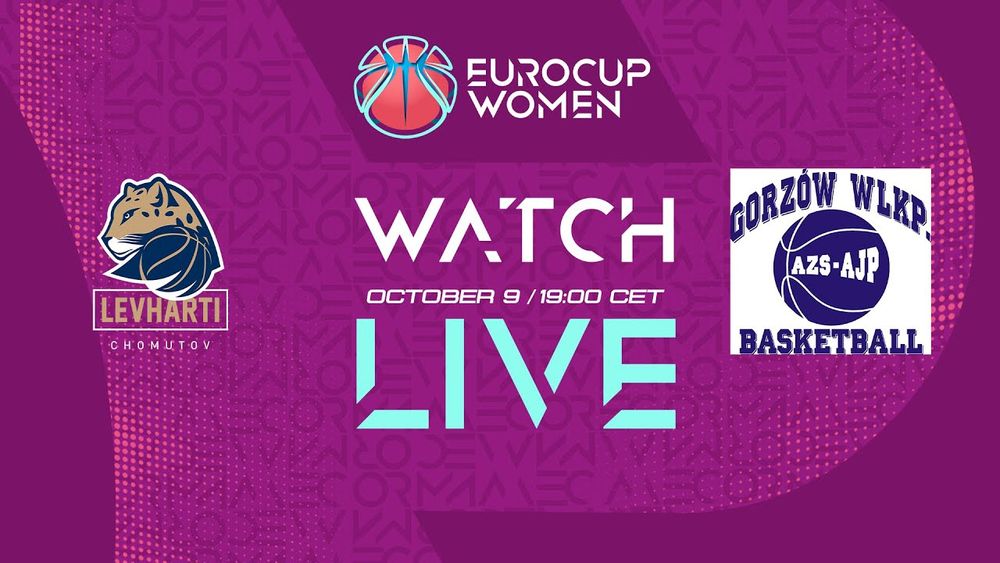 Levhartice Chomutov v InvestInTheWest Enea Gorzow | Full Basketball Game | EuroCup Women 2024-25