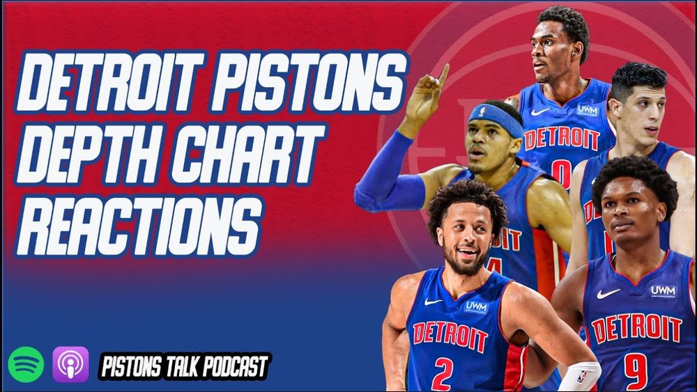 Reacting To A Detroit Pistons Reporter Surprising 2024-25 Depth Chart