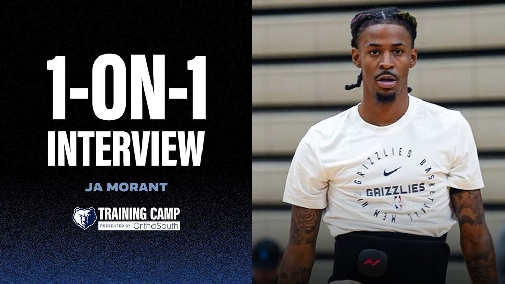 Ja Morant Interview | Grizzlies Training Camp