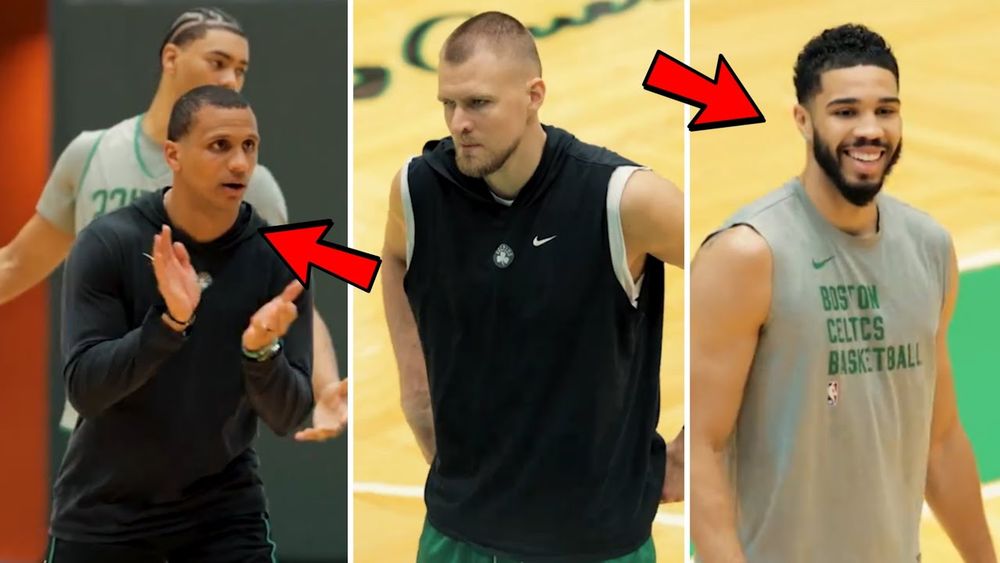 Boston Celtics 2nd Practice Before Game 1 NBA Finals vs. Mavericks! Tatum, Porzingis, Brown, White