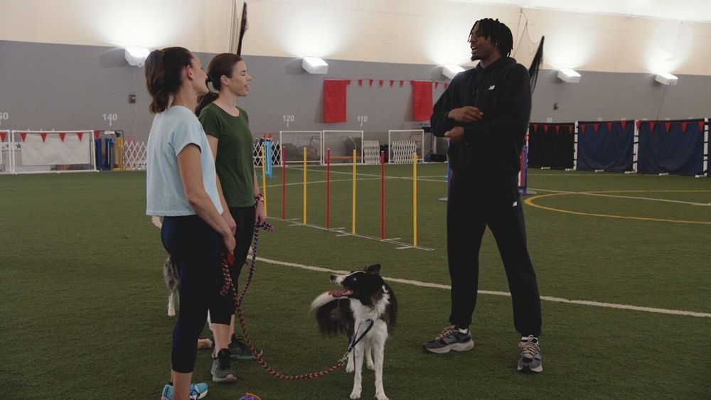 “I’m somebody who is very competitive. I wanted to try this myself!” @TyreseMaxey takes us through his day of learning how to be a world class dog agility trainer.