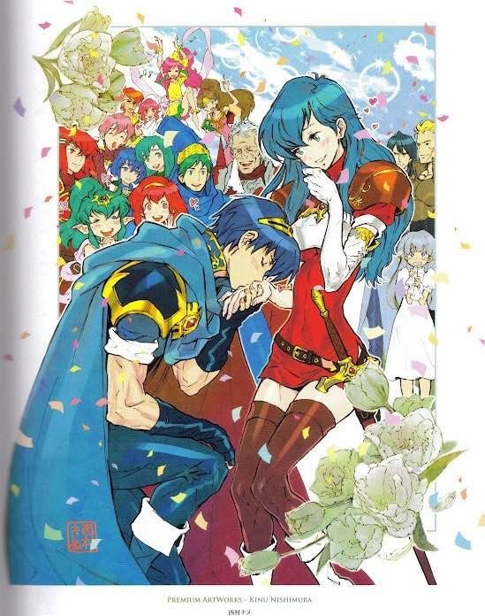 nishimura's marthcaeda illustration 