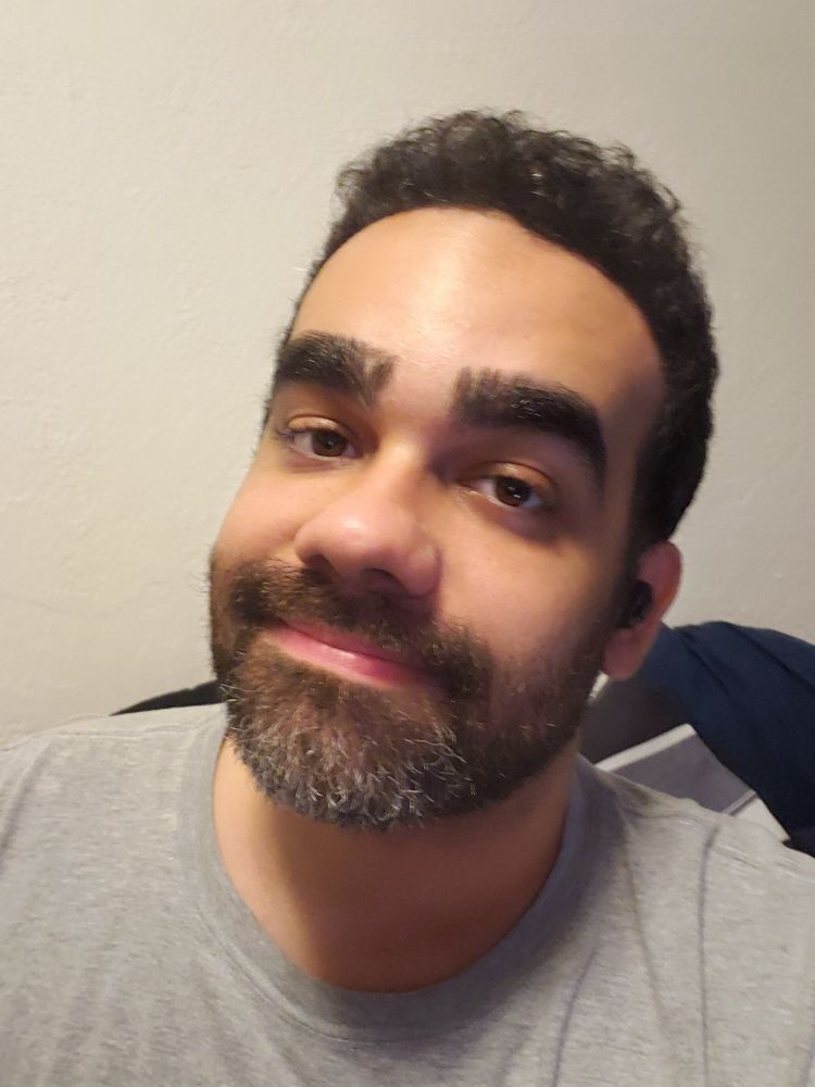 Selfie circa Feb. 2024