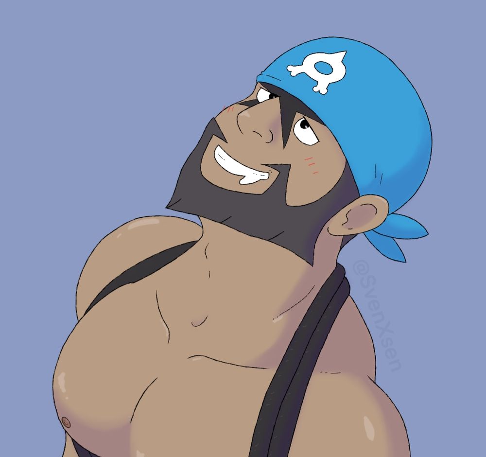 My drawing of Archie from Pokemon