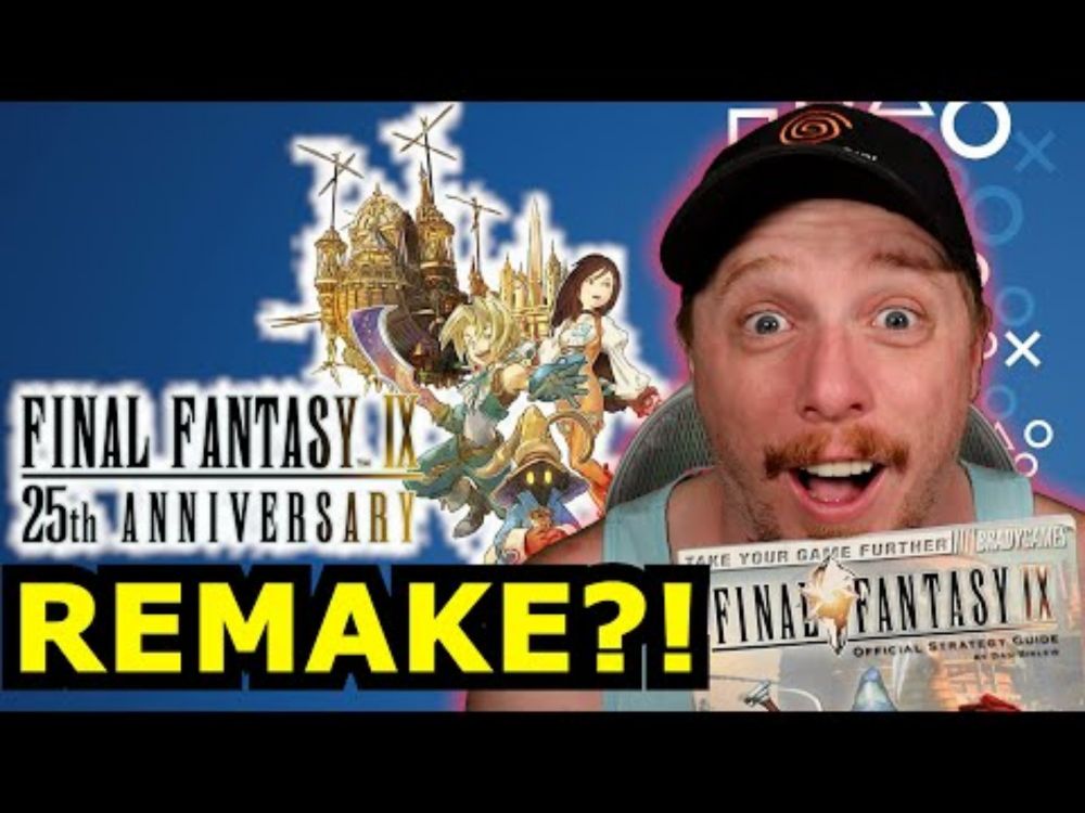 Square Enix talks Final Fantasy 9 REMAKE!! New Art and Releasing in 2025?!