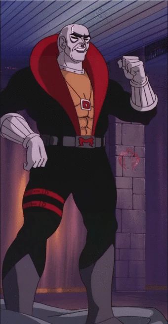 Destro from the G.I. Joe: A Real American Hero cartoon.