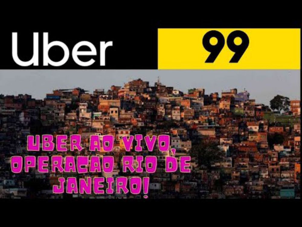 Uber ao vivo no Rio de Janeiro