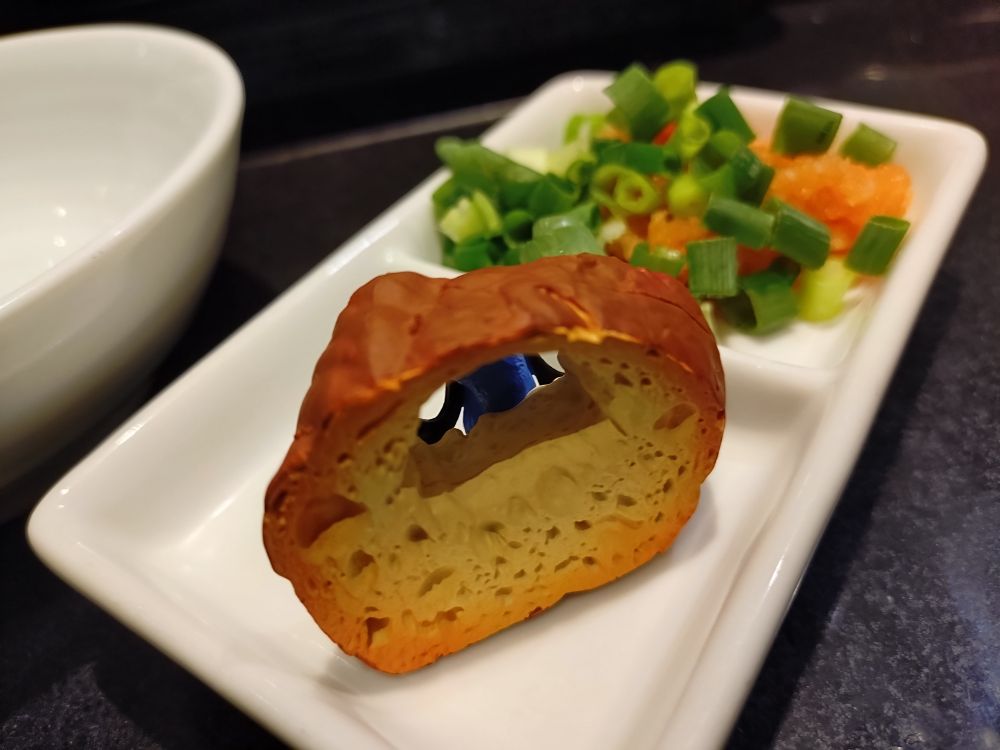 美山しゃぶしゃぶ
もみじおろしと小ねぎとスンスン（パン）